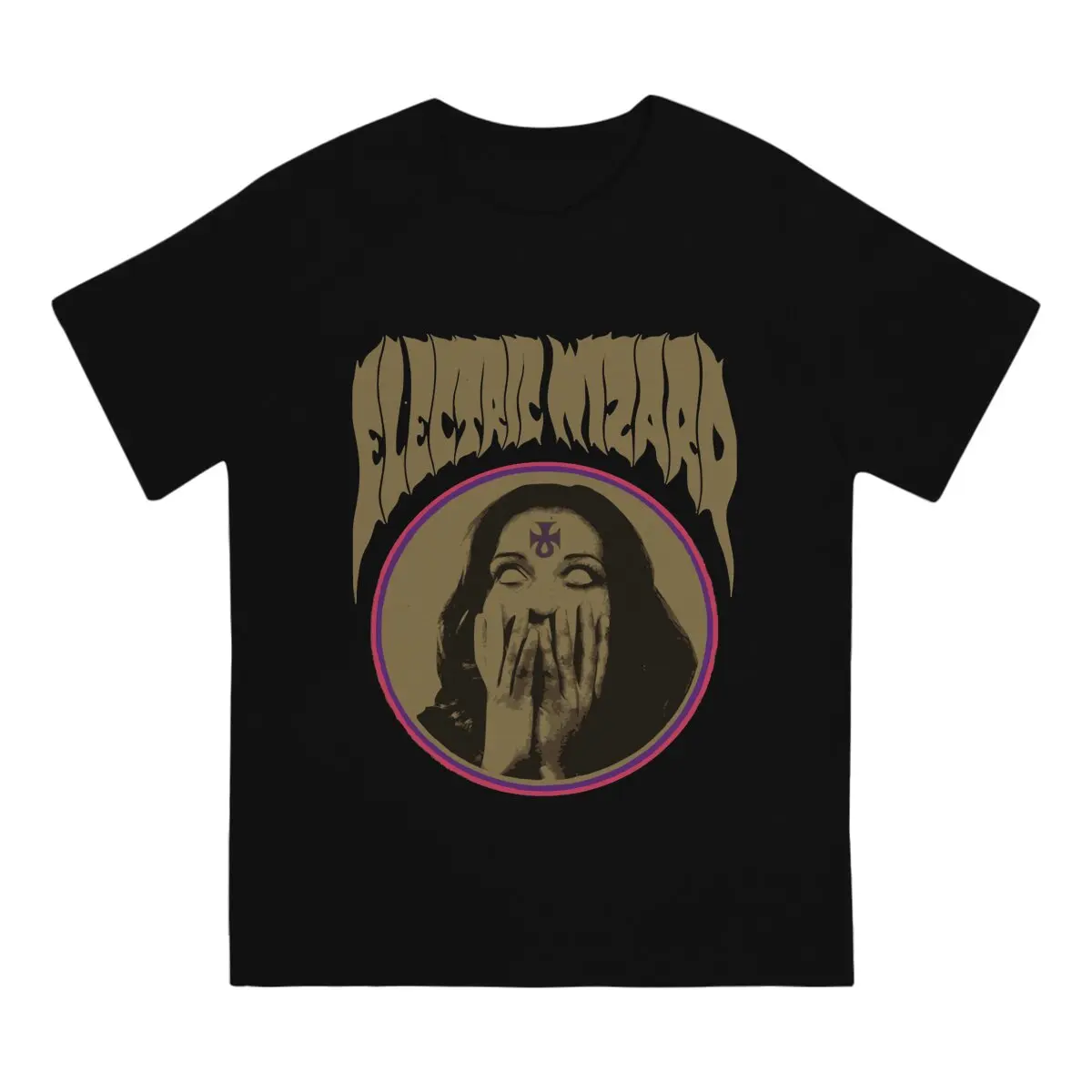 Electric Wizard Men T Shirts The Chosen One Novelty Tees Short Sleeve Round Collar T-Shirts New Arrival Clothes