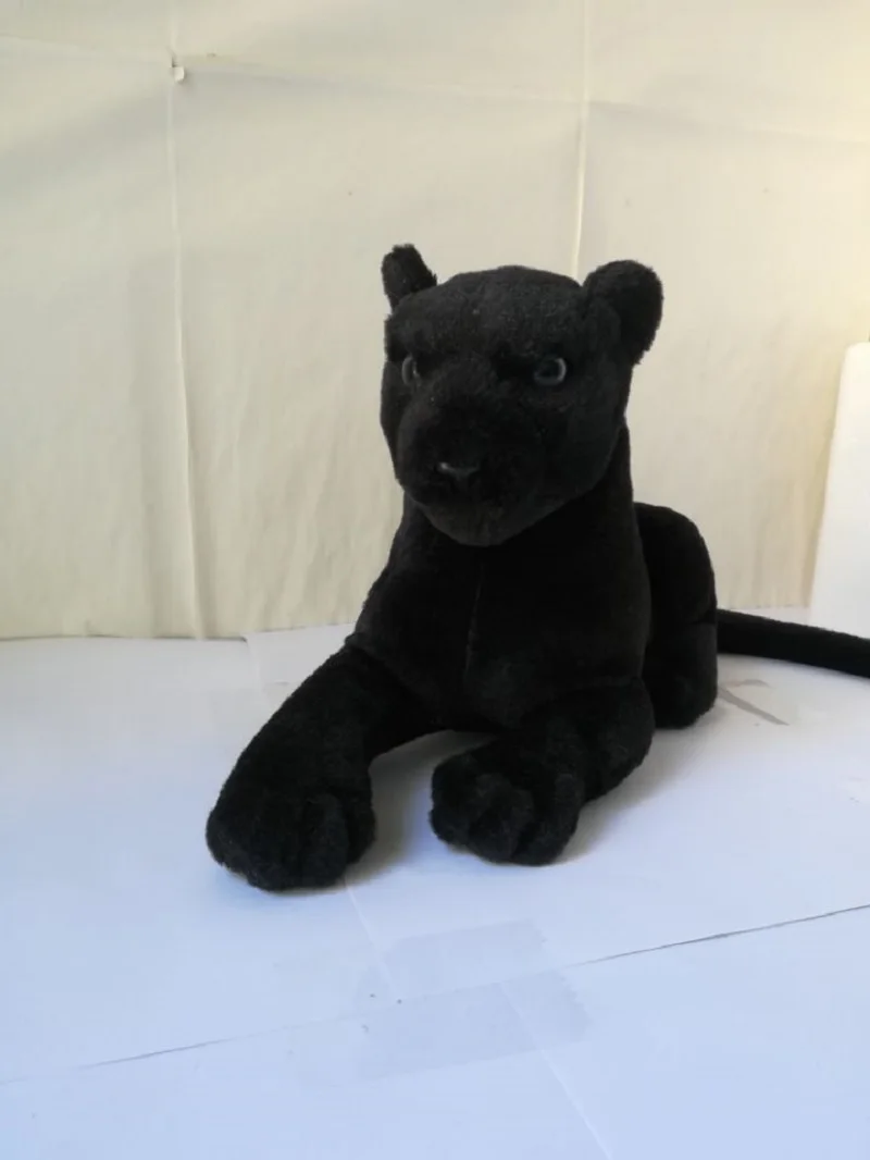 Black Panther Plush Toy About 35cm Soft Doll Kids' Toy Birthday Gift b2747