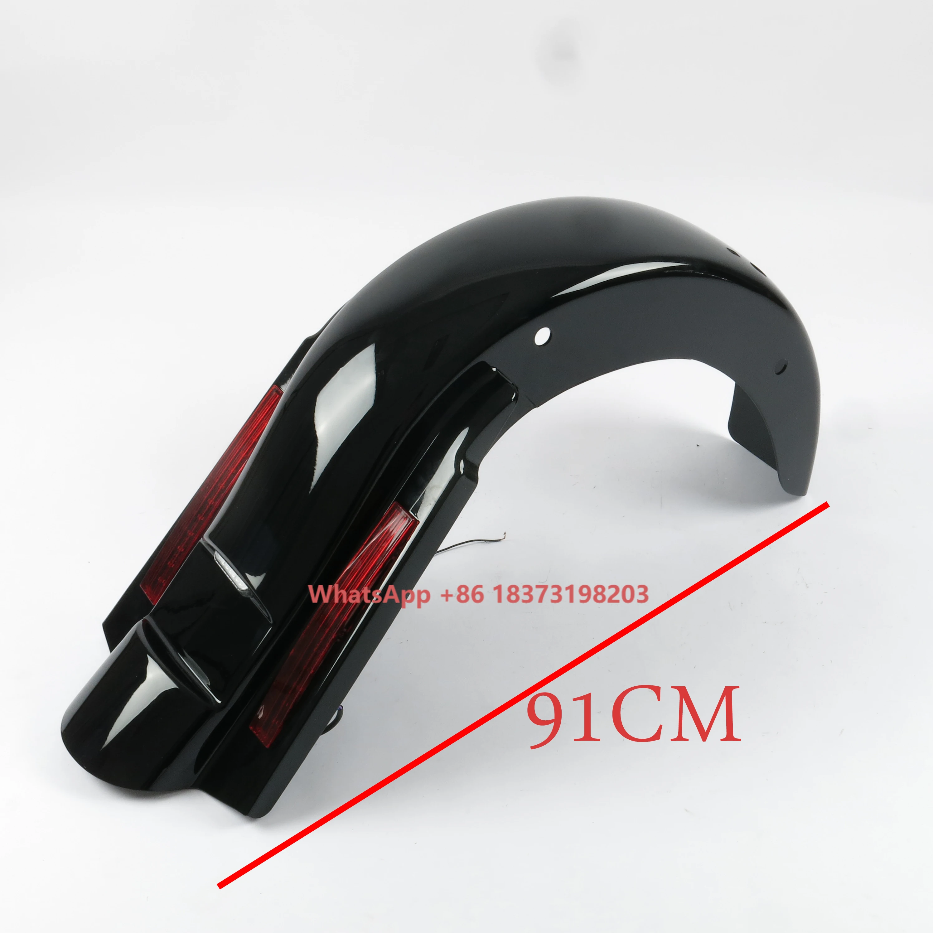 

High Quality for Harely Davidson 1997-2008 Rear Fender Stretched Extended With Led Light