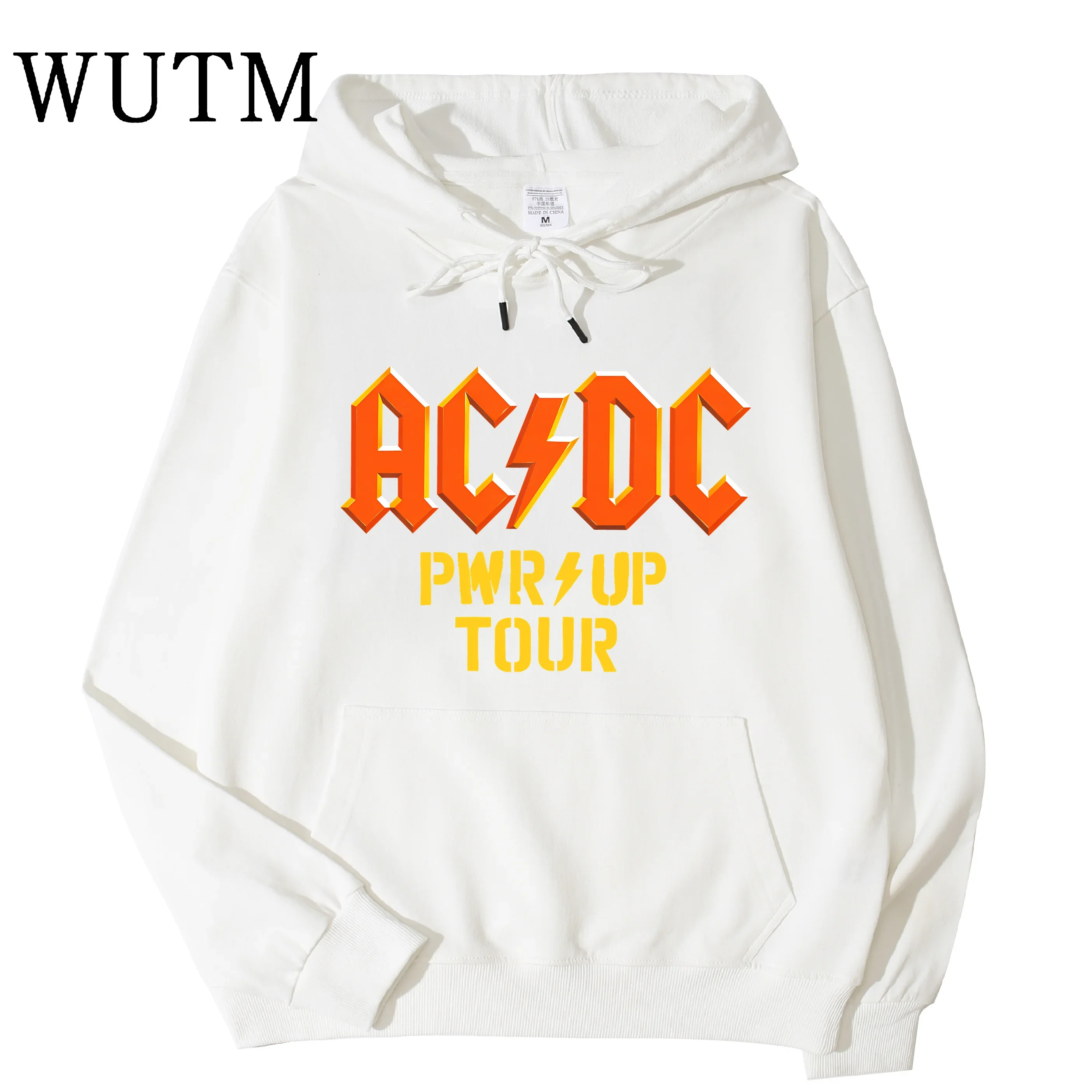 Bluza z kapturem Ac Dc Power Up Tour unisex z długim rękawem