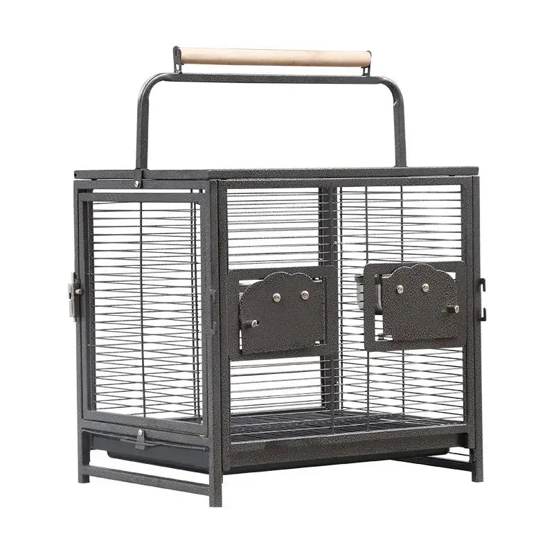 Medium-sized Parrot Outdoor Portable Birdcage Outdoor Birdhouse Suitable for Observing Bird Activities