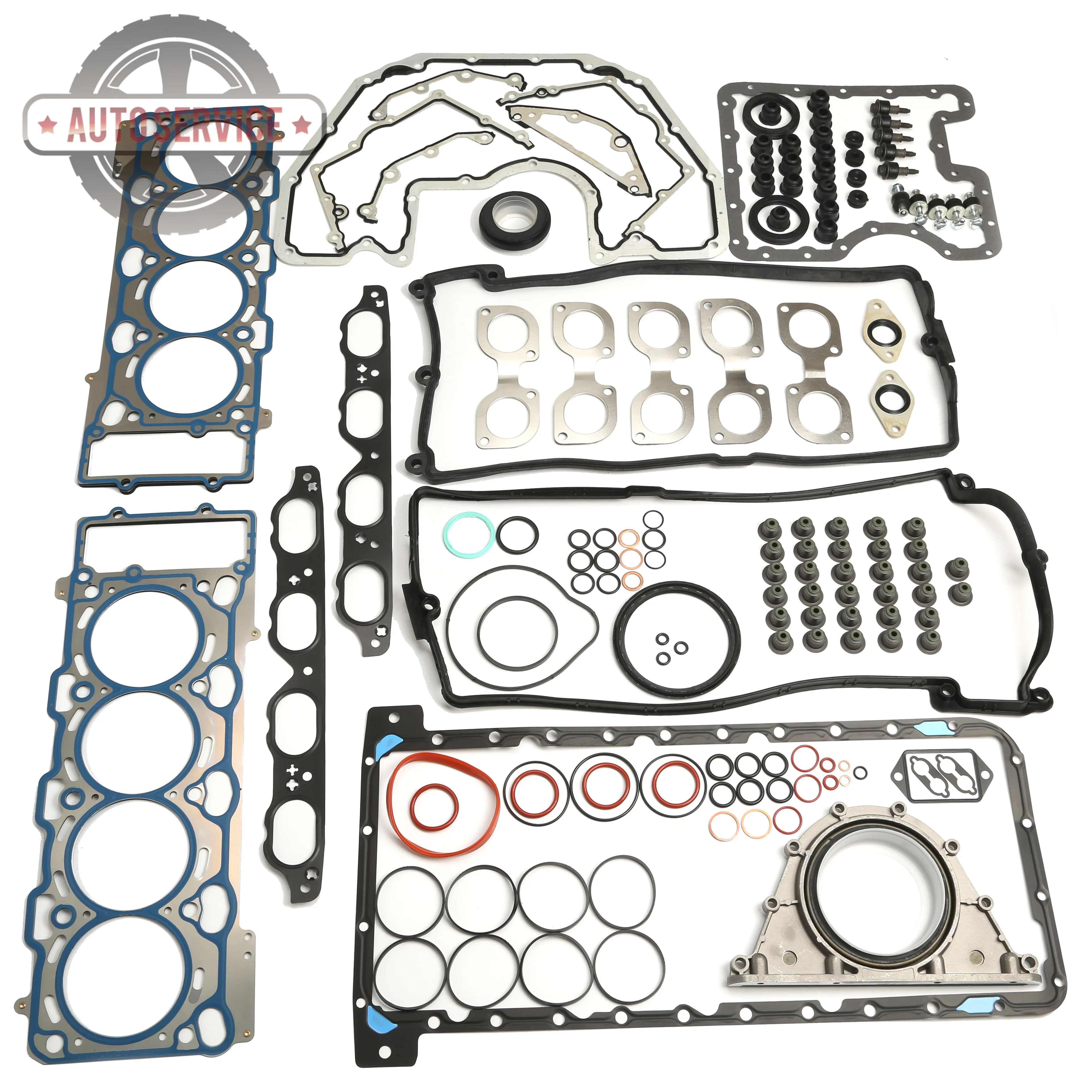 11127551822 Car Overhaul Gasket Repair Kit For BMW 550 i N62 B48 A 2005-2010 Convertible 650 i 750 i Li X5 4.8 i xDrive 25811