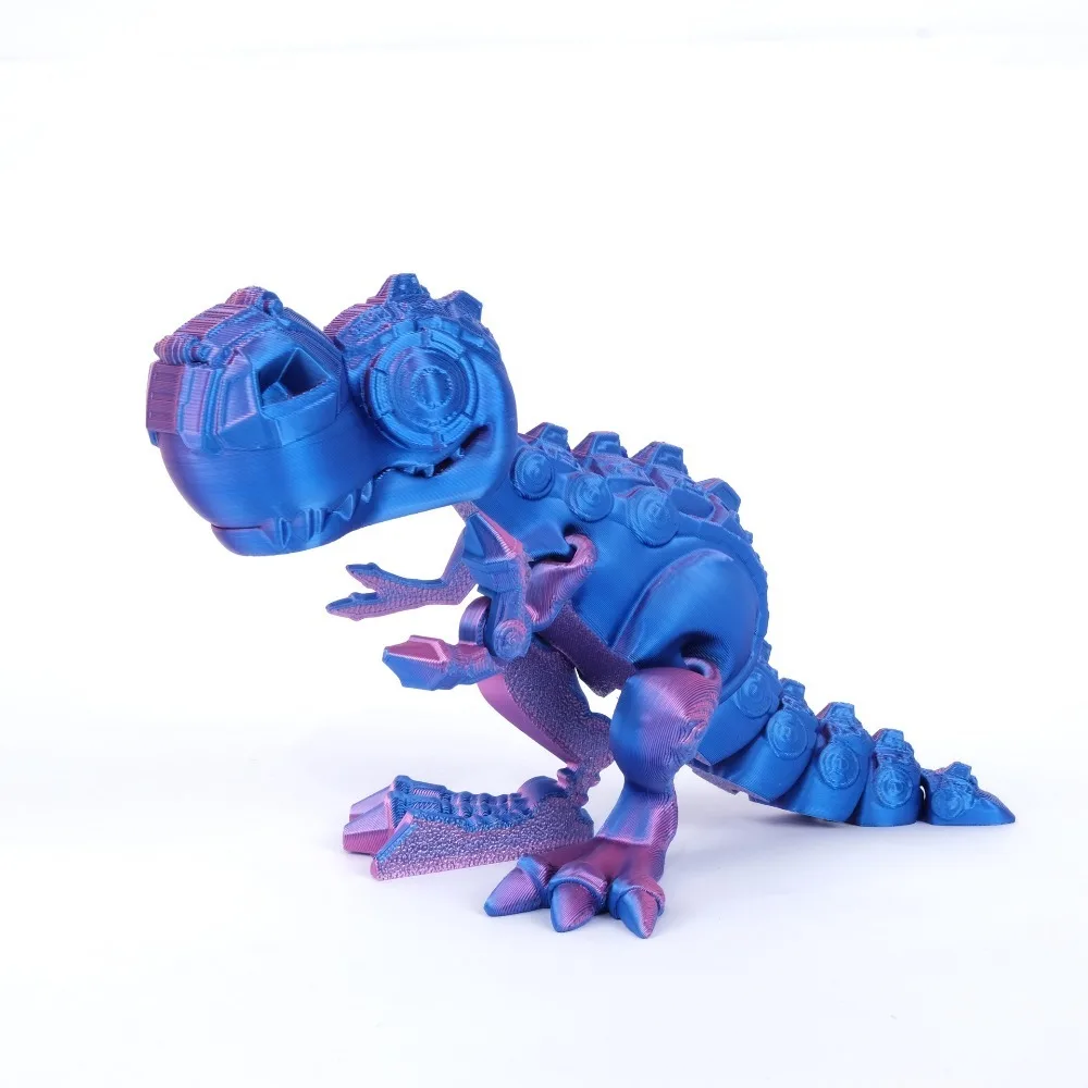 

Новая модель скелета T-Rex 25 см, 3D печатная модель со свободным движением, T-Rex, аниме-модель, подарки, реалистичное украшение для рабочего стола T-Rex