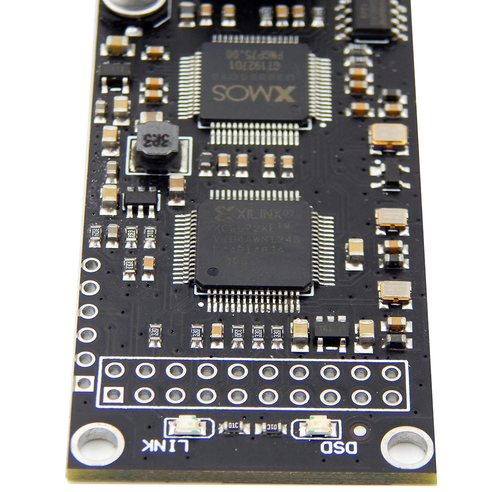 Aangepaste Versie Xmos XU208 Usb Card Voor Hifi Audio Versterker Dac Van Cpld XCORE-200 Crystek 1000Mips Vervangen Amanero Usb kaart