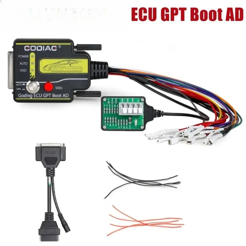 GODIAG ECU GPT Boot OBD2 ECU Diagnose Read & Write Adapter work with Openport GT100 J2534 Standard OBD2 Protocol