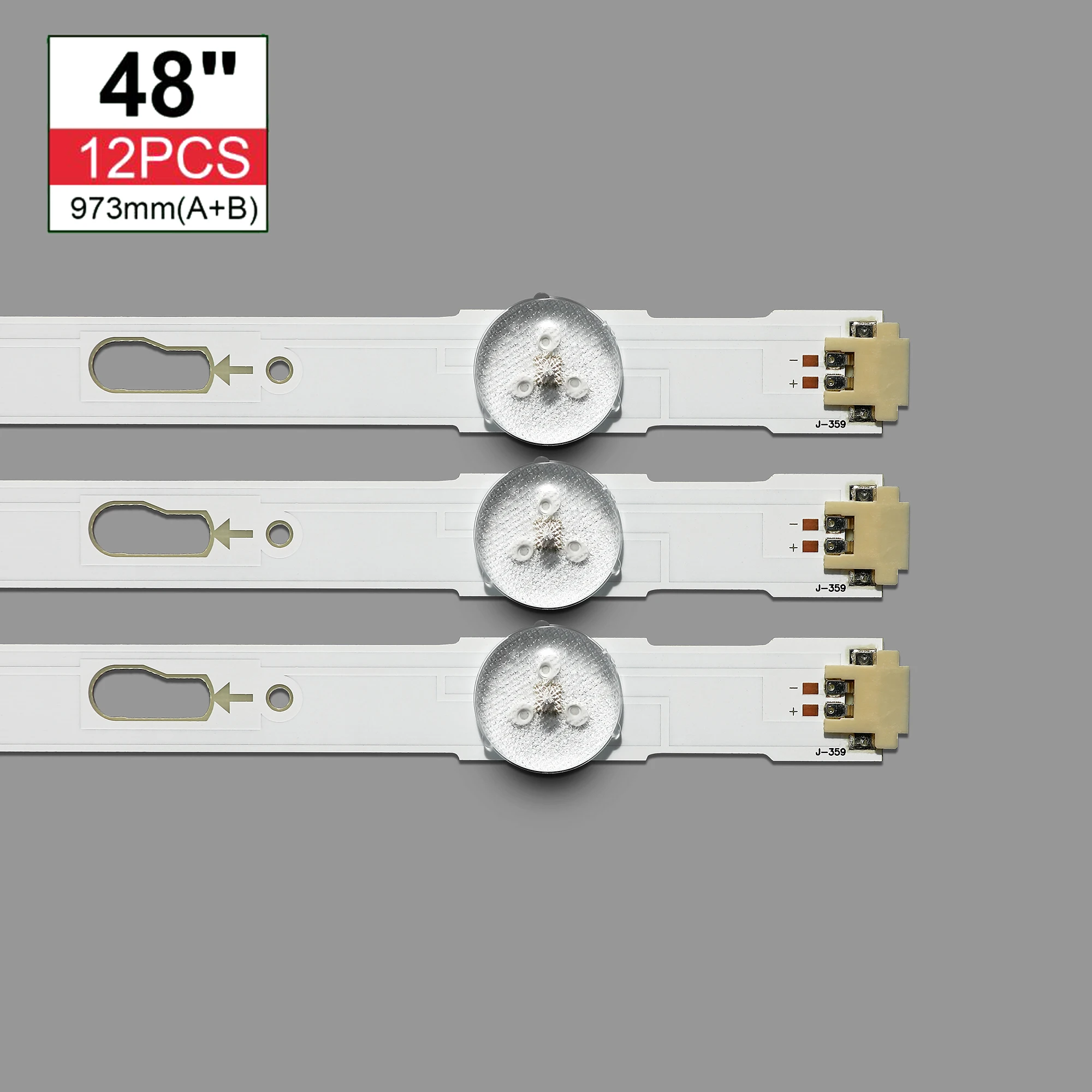 Striscia LED per Sam-sung UE48JU6400 V5DU-480DCA-R1 V5DU-480DCB-R1 BN96-34793A 34794A UE48JU6500 muslimue48ju7