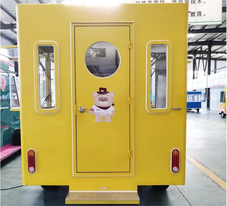 OEM CE-goedgekeurde straat mobiele fastfoodtruck hotdogwagen Unieke horecawagen ondersteunt maatwerk