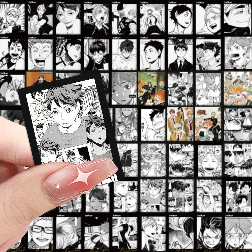 10/30/63 قطعة Haikyuu عاطفي جديد!! هيناتا شويو ‌ ‌   ملصقات بولارويد جرافيتي، ألعاب ملصقة رياضية لجيتار كوب الماء