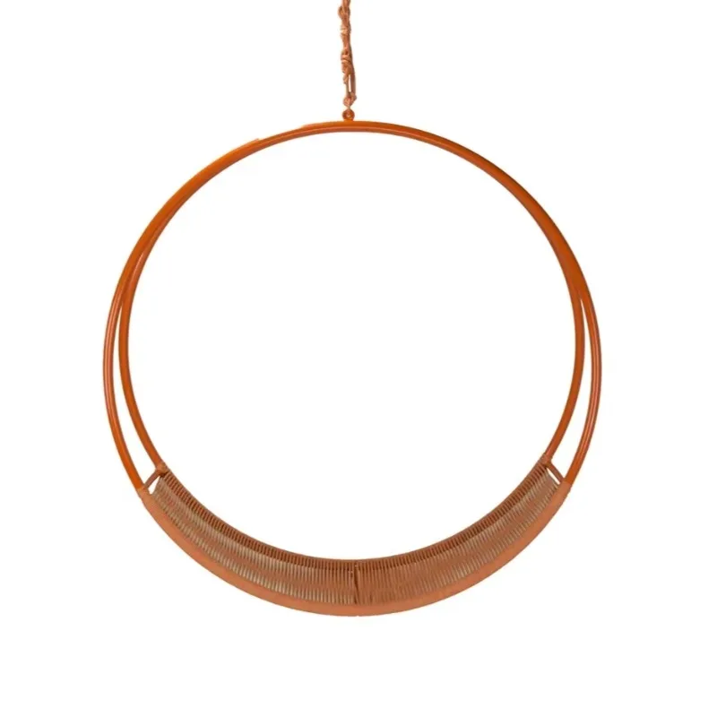 Outdoor Double Round Garden Furniture Rattan Patio Swing Charm Egg Chair