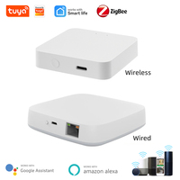 Tuya Wired Gateway ZigBee Bluetooth Hub Multi-mode Wifi Bridge  Smart Life App Wireless Remote Controller Work with Alexa Google