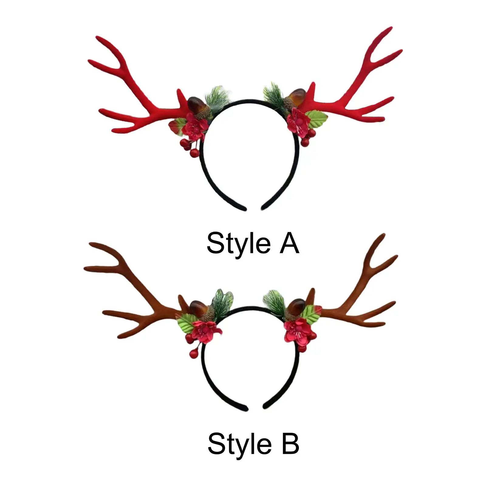 Christmas Party Headband, Christmas Costume Headwear, Christmas Head Topper for Women Girls