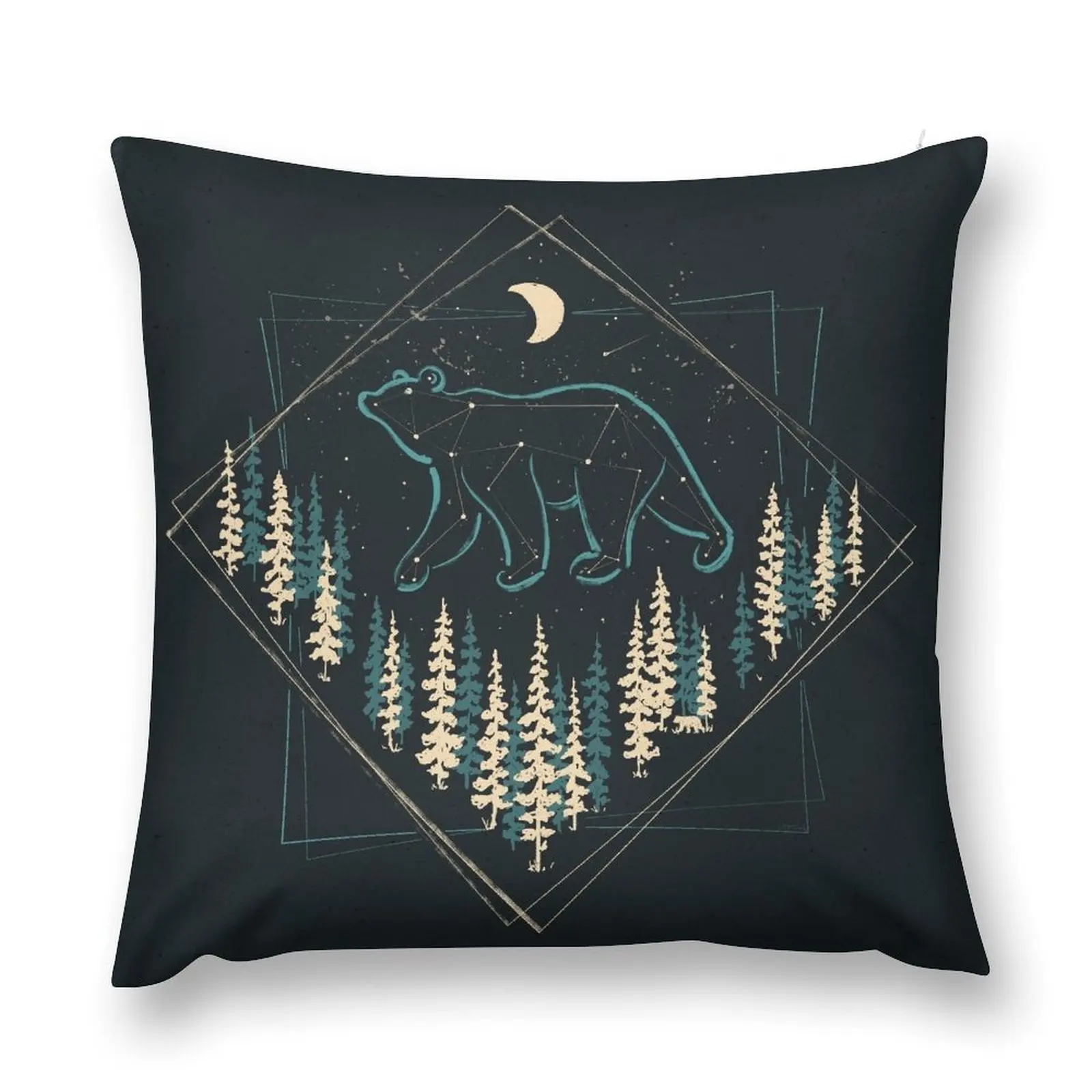 

The Heaven's Wild Bear Throw Pillow pillow cover luxury Decorative Sofa Cushion pillow