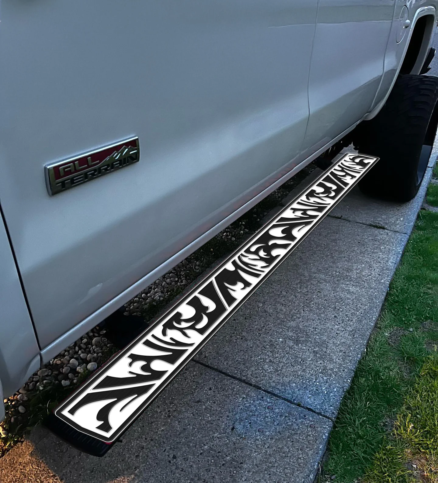 

2Pcs/Set Universal EVA Foam Car Step Pads Custom Running Board Foot Mats Anti-Slip Vehicle Pad for Cars Trucks SUVs