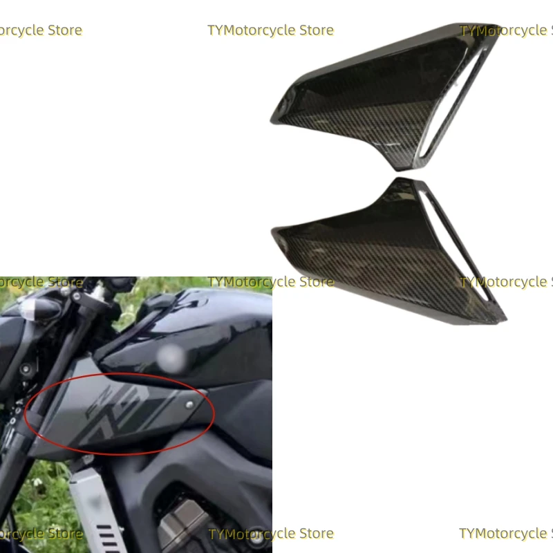 

Multiple color customization Side Tank Fairing Air Intake Cover Panel Fit For Yamaha MT09 FZ09 FZ-09 MT-09 2013 2014 2015 2016