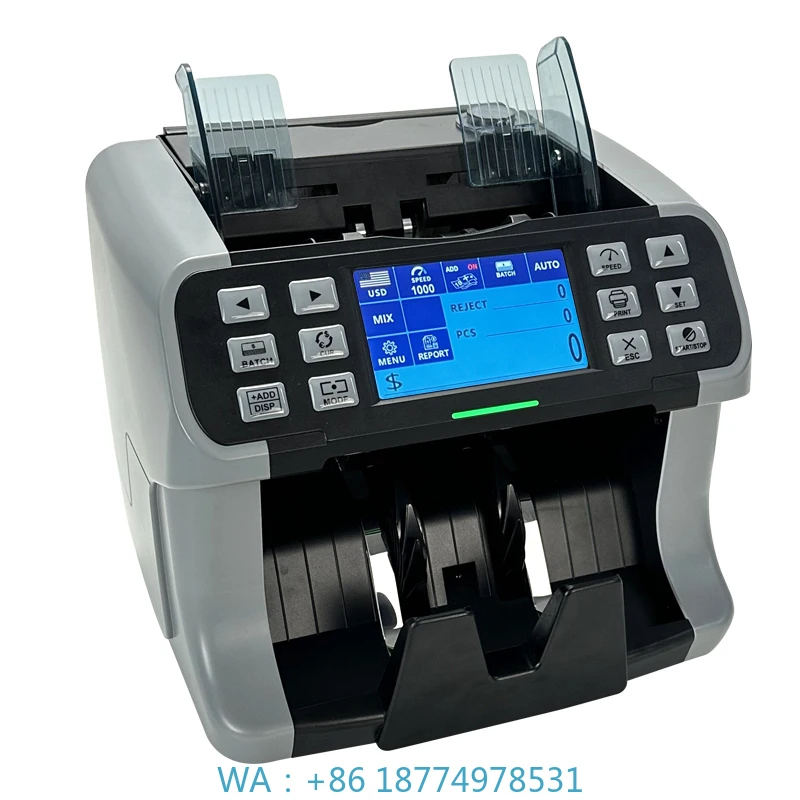 Detection Money Counting Machines Banknote CounterMulti-Currencies Counting Machine Cash Counting Machine With