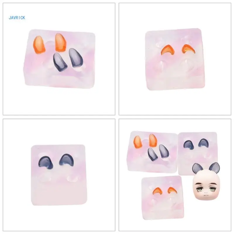 

Easy to Use Silicone Mold for Making Ear Shapes Perfect for Pottery Clay Crafts