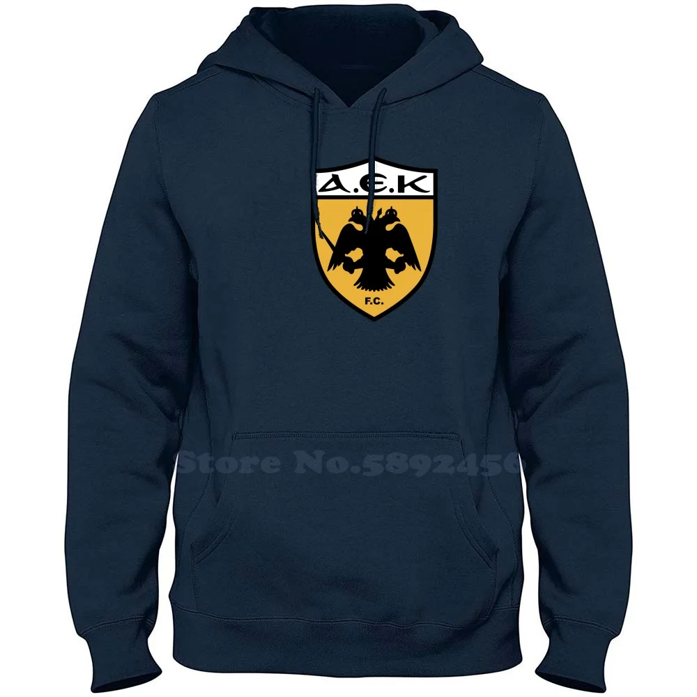 Aek Long Sleeve Sweatshirt Casual 100% cotton Hoodie