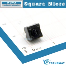 Kailh Square Micro Switch Black Shell 10 Million Lifespan 2 Pin Match GPW Middle Key New Authentic Original