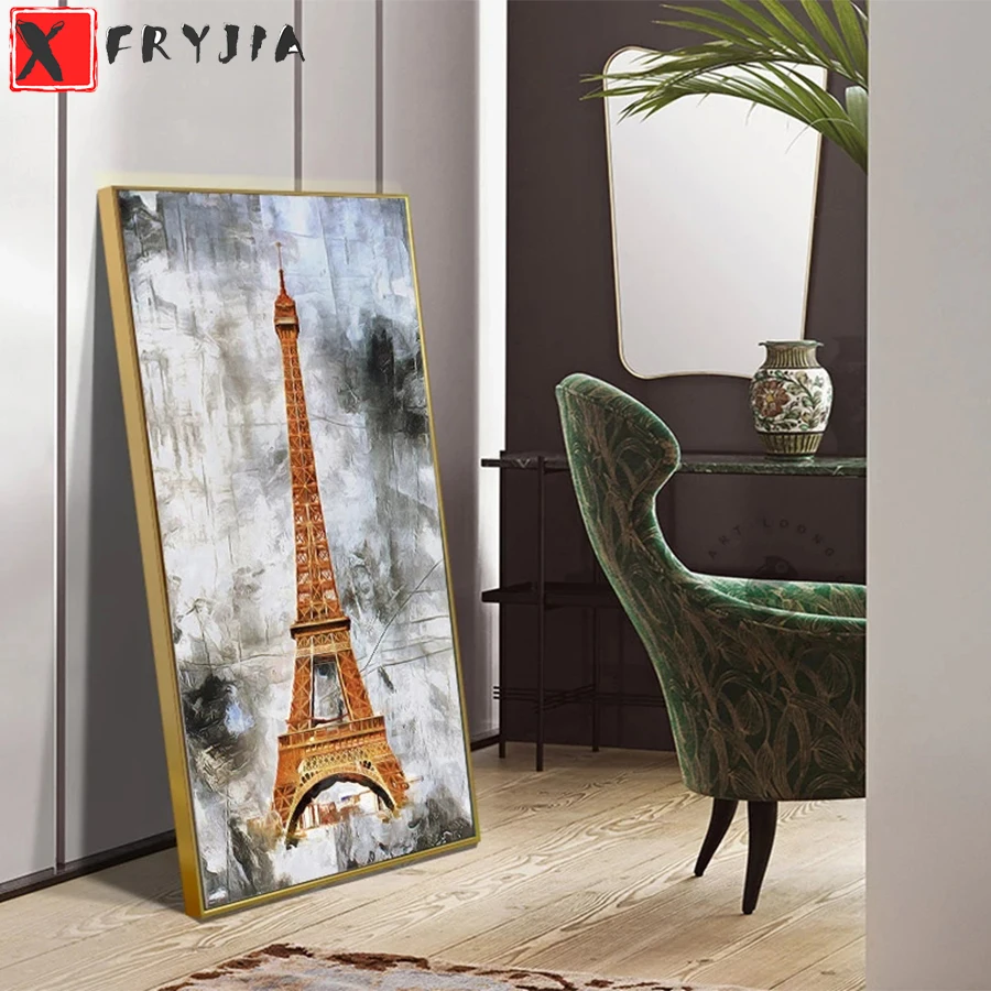 

Diamond Painting Abstract art, Eiffel Tower 5d Diamond Embroidery Full Display Diamond Mosaic Cross Stitch Rhinestone Decoration