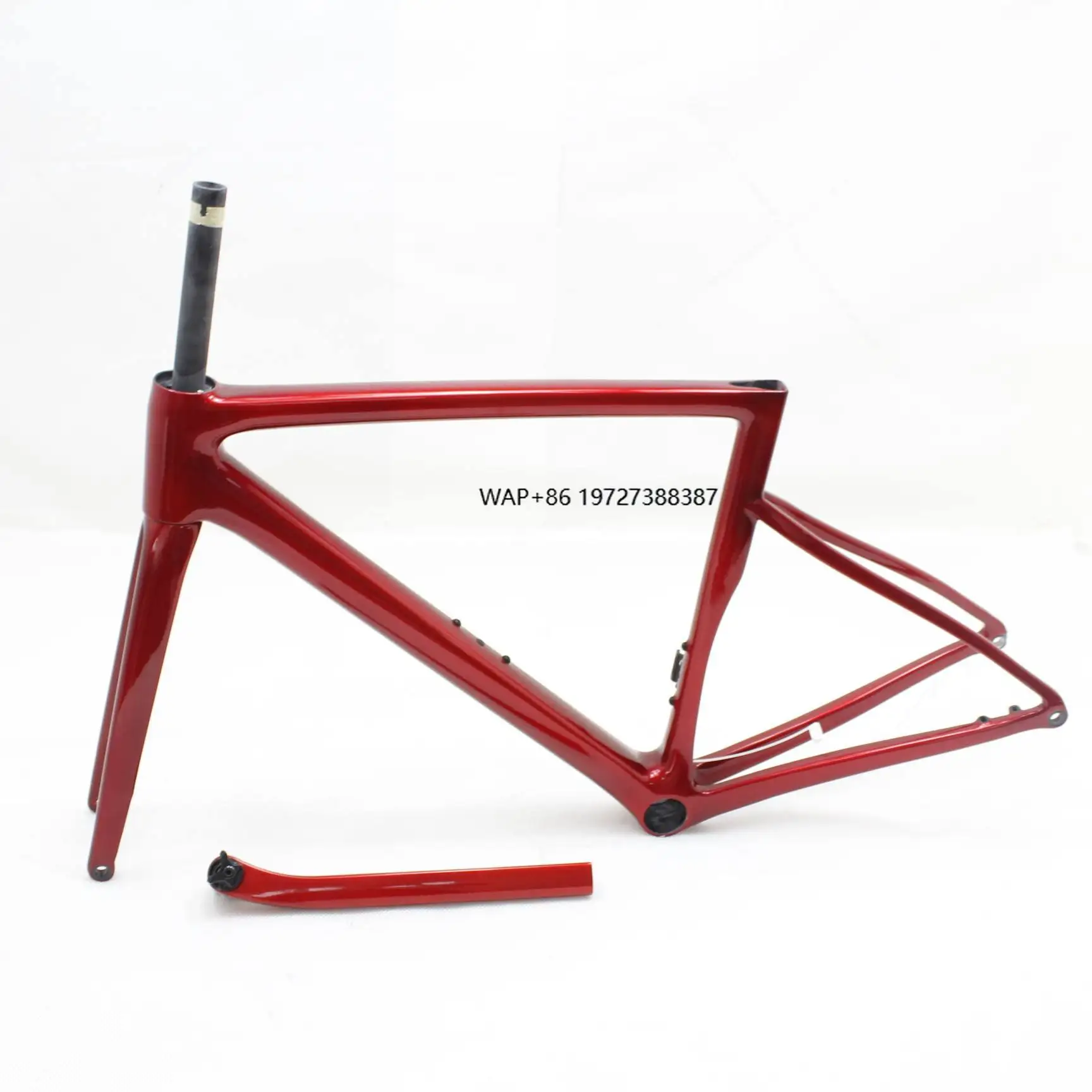 

China Factory Bicycle Frames Carbon Rim Brake Di2 and Mechanical Derailleur 700C Racing Road Bike Frame with Fork and Seatpost