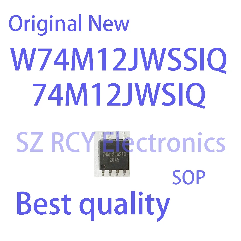 (2-10 PCS)NEW W74M12JWSSIQ 74M12JWSIQ SOP8 Flash memory IC Chip electronic