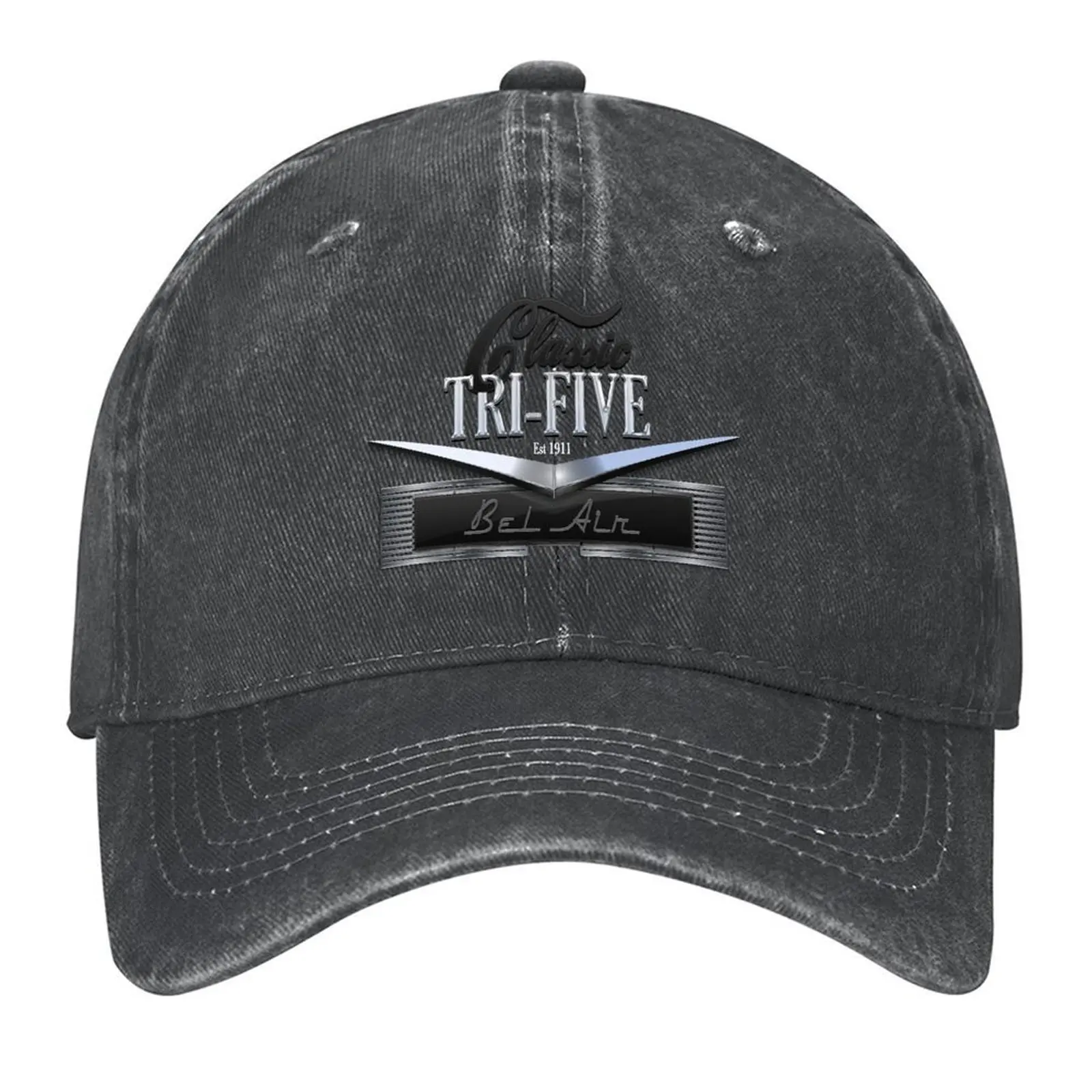 

Trifive Chevy 55 Baseball Cap Golf Cap fishing hat golf hat genuine sailor cap for men Elegant Women's Hats Men's
