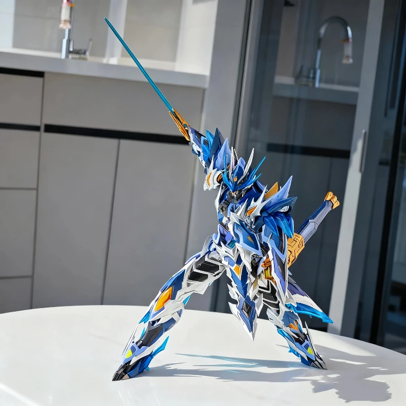 أسطورة النجوم العامة 1/10 تشاو يون عمل أرقام سبيكة اللون الميكانيكية لغز التجمع التفاعلي نموذج رائع مفاجأة هدية #5