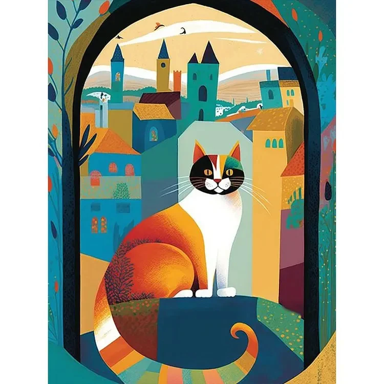 

500/1000PCS Jigsaw Puzzle Adults Animal Cat Puzzle Games Family Fun Floor Puzzles Educational Toys for Kids