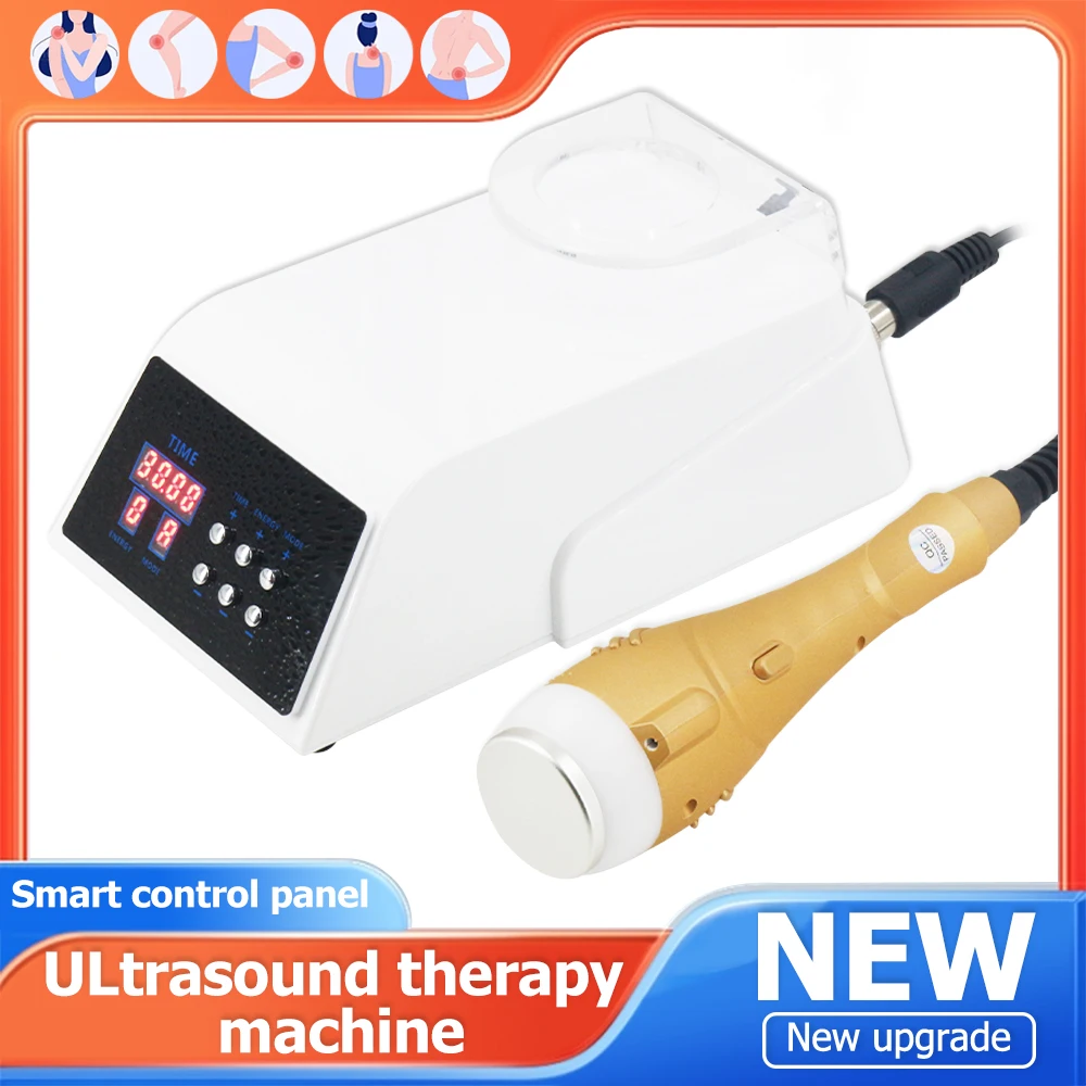 Physiotherapy Therapeutic Ultrasound Massager 1Mhz Relieve Hands Pain Ultrasonic Therapy Machine Portable Body Massage Equipment