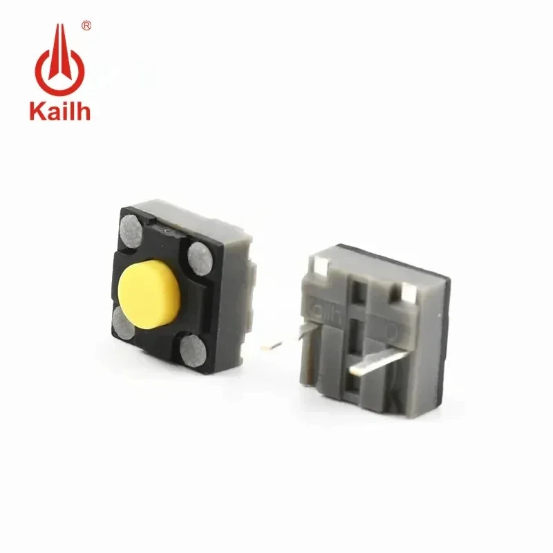 10Pcs NewKailh Mute button 6*6*4.3mm Square Silent Switch Ireless Mouse Micro Switch Repair Parts Replace Rectangle Micro Switch