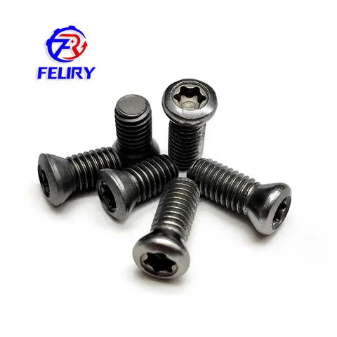 12.9 Plum Blossom screw CNC M1 M2 M2.5 M4 M5 and other lathe accessories can be used for tool head U-shaped drills