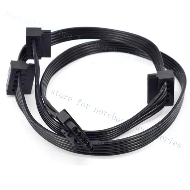A+  5Pin to 3 SATA NEW Modular for USAFT Power Supply Cable Cooler VSM750 VSM650 VSM550
