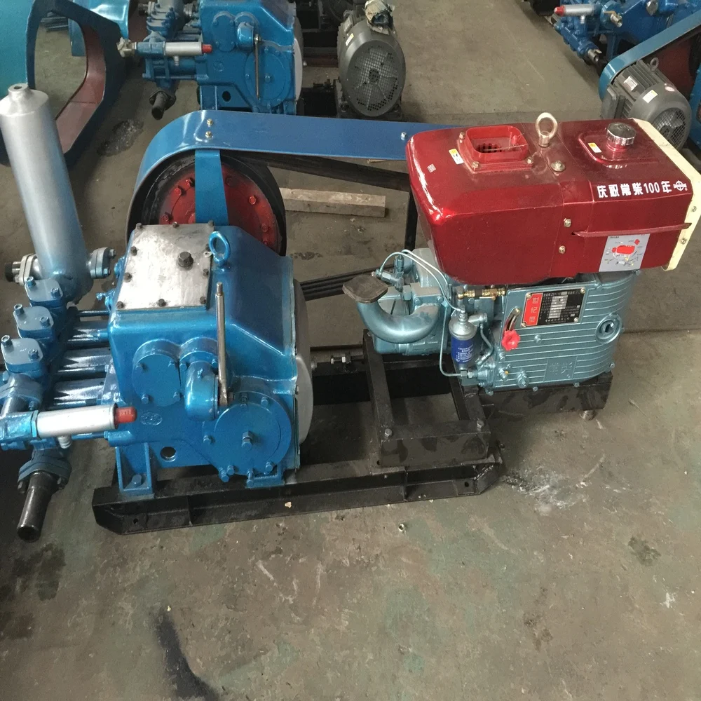 Mud Pump Low Noise Continuous Working Mud Pump Professional Drilling Rig Matching Mud Pump