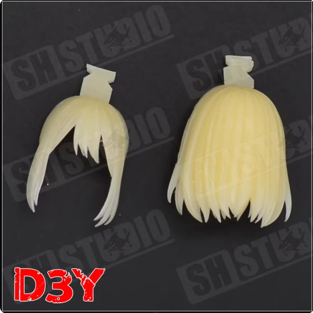 Snail SH STUDIO 1/12 Mecha Girl Goddess Device Three Color Hair Style D3 Group Resin GK Modified Parts Model In Stock