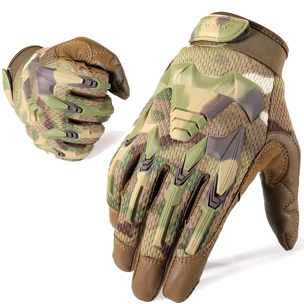 

Rubber Guard Tactical Gloves for Men, Breathable Comfort, Touchscreen Capable & Perfect for Outdoor Activities!