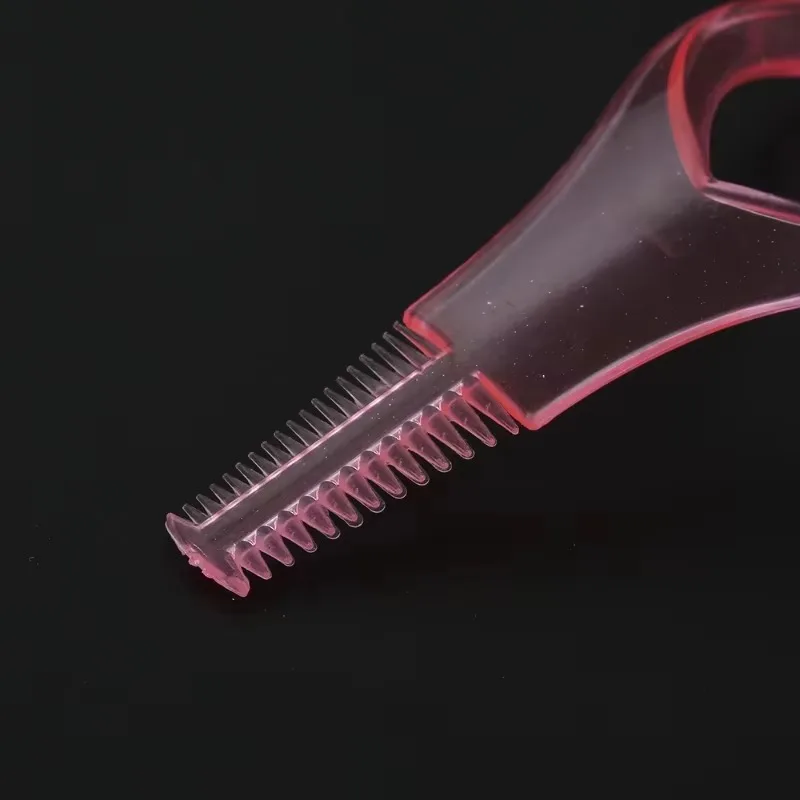 Carte de maquillage pour cils 3 en 1, Mascara pour les yeux en plastique Portable, peigne pour femmes/filles, applicateur en cristal, carte de guidage, Mini outils 2025