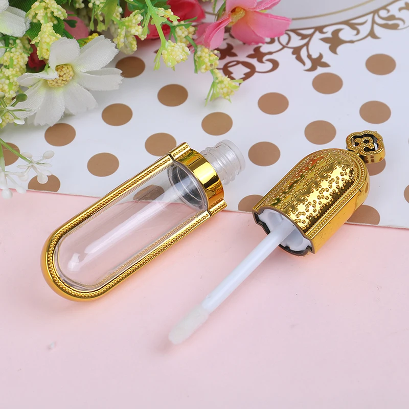 1PC Pretty Lip Gloss Tube Lip Balm Bottle Container Refillable Empty Lip Gloss Tube