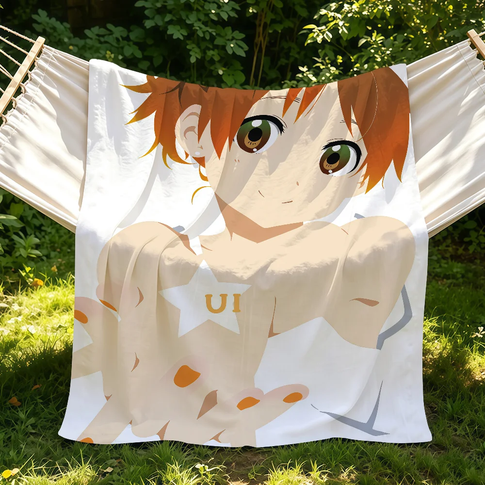 Anime Girl K-ON Blanket Suitable For Sofas Beds Offices Cars Outdoor Travel An Ideal Gift For Friends Family