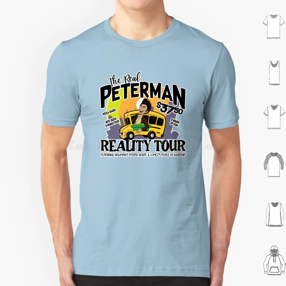 The Peterman Reality Tour T Shirt Men Women Kids 6xl Seinfeld Peterman Reality Tour Peterman Reality Kramer Funny Kramerica