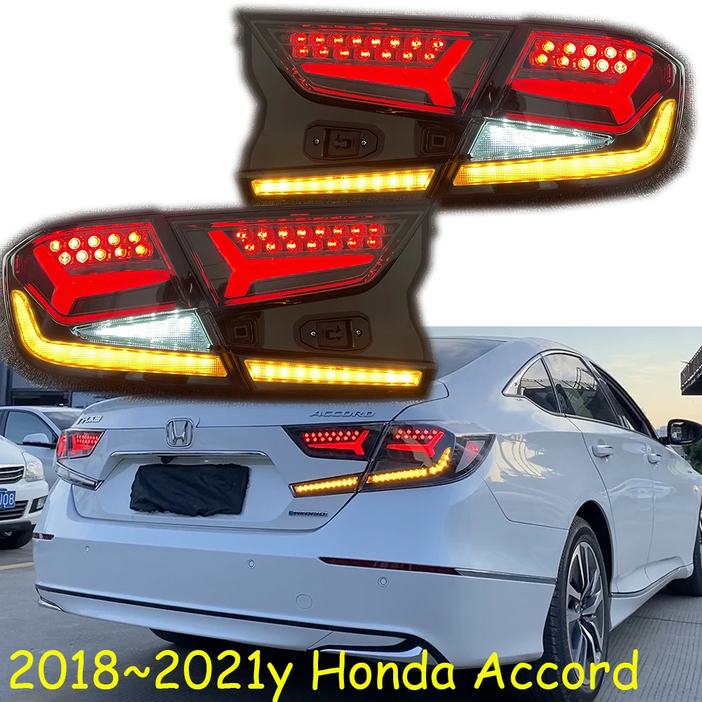 

Dynamic car bumper tail light for Honda accord taillight LED 10th 2018~2021y Taillamp for Honda Accord fog lamp