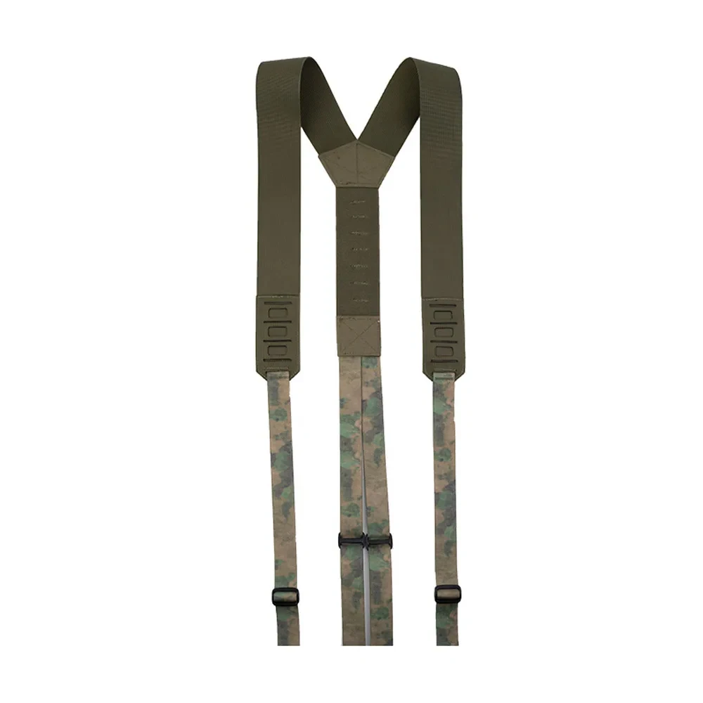 Tactical Molle Shoulder Strap Heavy Duty Waist Belt Y-Type Suspenders Waist Seal Strap Braces Function Harness - view 5