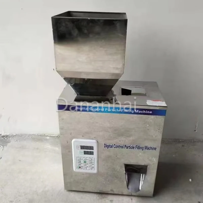 High Quality Commercial Tea Screw Filling Weighing Machine, Rice And Bean Automatic Sorting Machine
