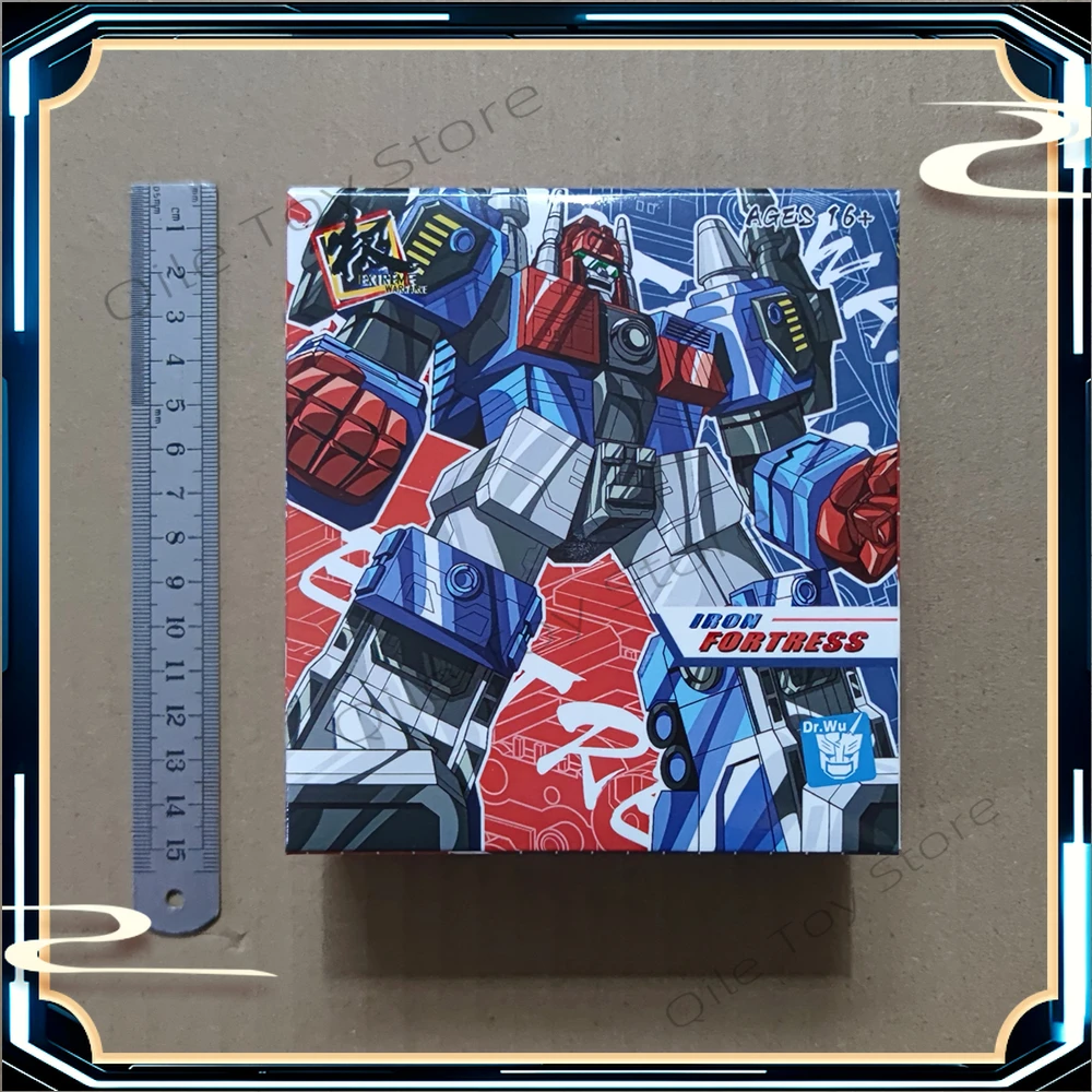 Op voorraad getransformeerd speelgoed Dr. Wu DW-E54B Mad Male Man, vierwisselige originele Mecha minimale verhouding Action Figure Collection Gift