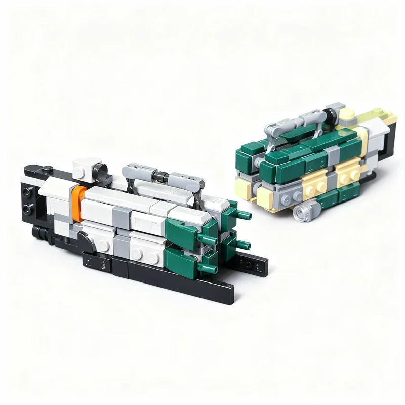 Kids Toys Quad - 140 elementów MOC Creator Quad Rockets