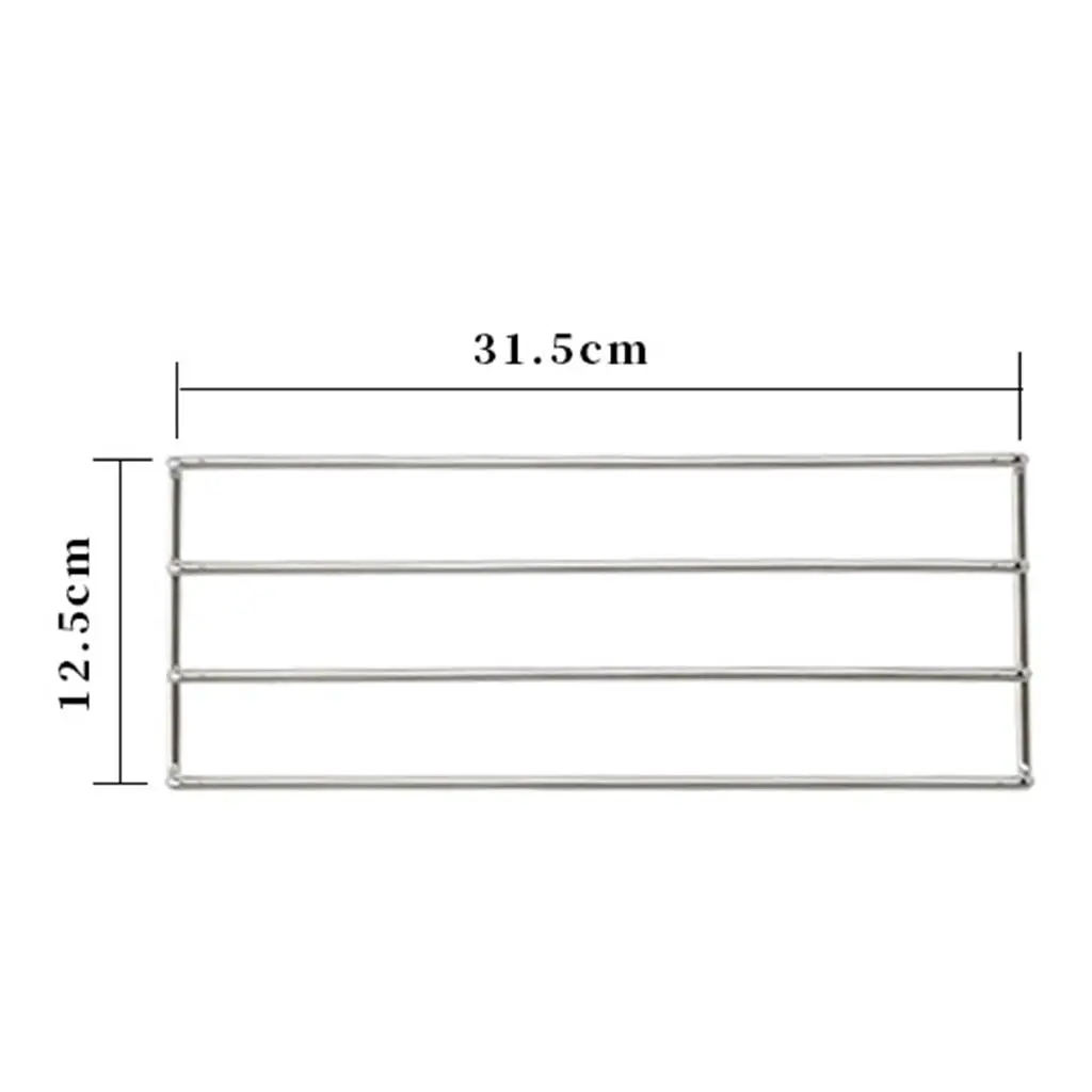 

Barbecue Net Pot Rack Grill Pan Furnace Bracket Mesh for Fishing Equipment