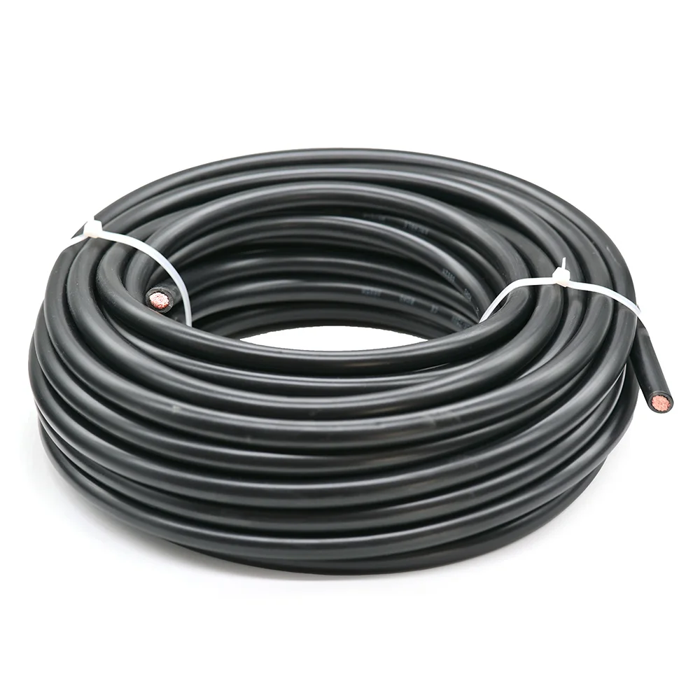 Battery Wire RV Single Core Cable 99.9% OFC Copper for Car Audio, Inverter, Solar System, Marine, RV Power 8AWG 6AWG 4AWG 5m