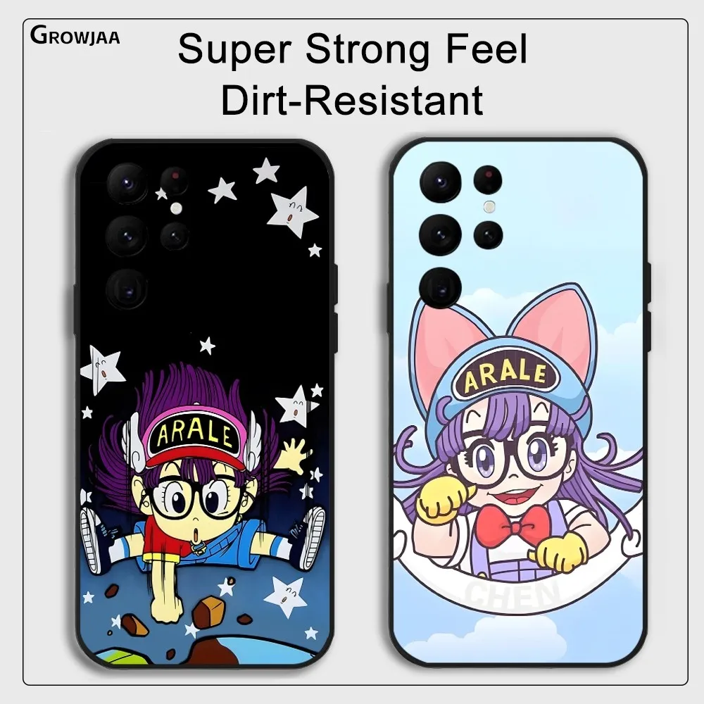 

Dr.SLUMP A-ARALE CHAN Phone Case For Samsung Galaxy S25 S24 S22 S23 Ultra S21 S20 Plus 5G Protective Silicone Funda