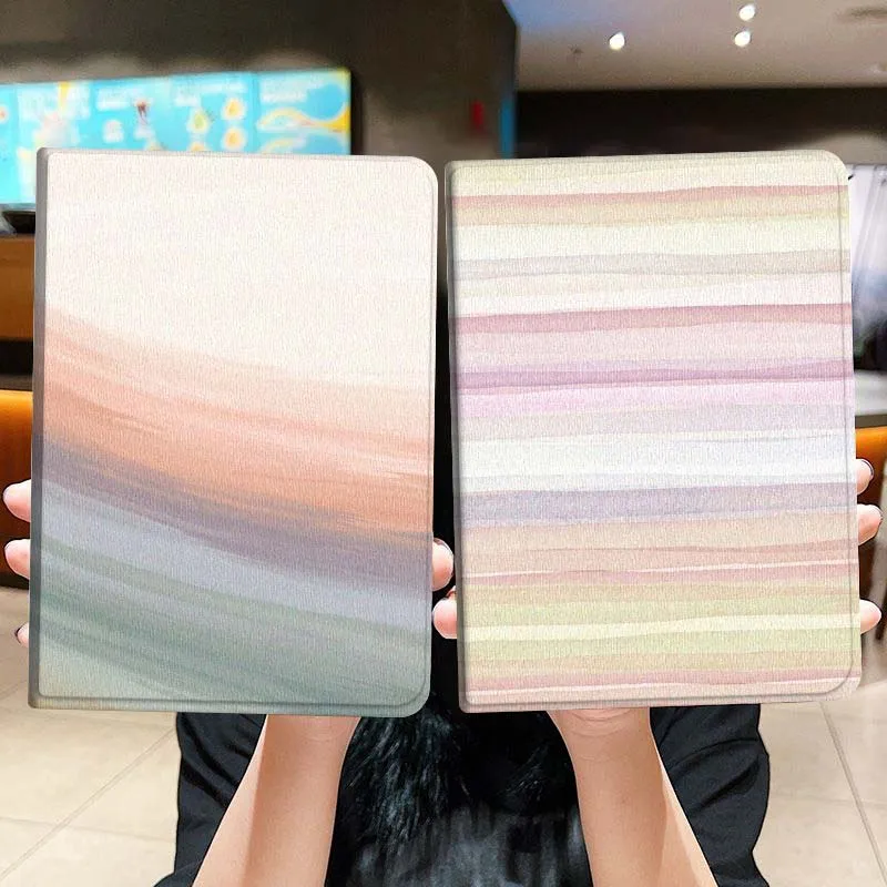 

Creative Color Art Pattern Gift For Honor Pad 8 V8 9 GT MagicPad 13 3 2 Tab MatePad Pro Air 12 X 12.6 Foldable Tablet Case