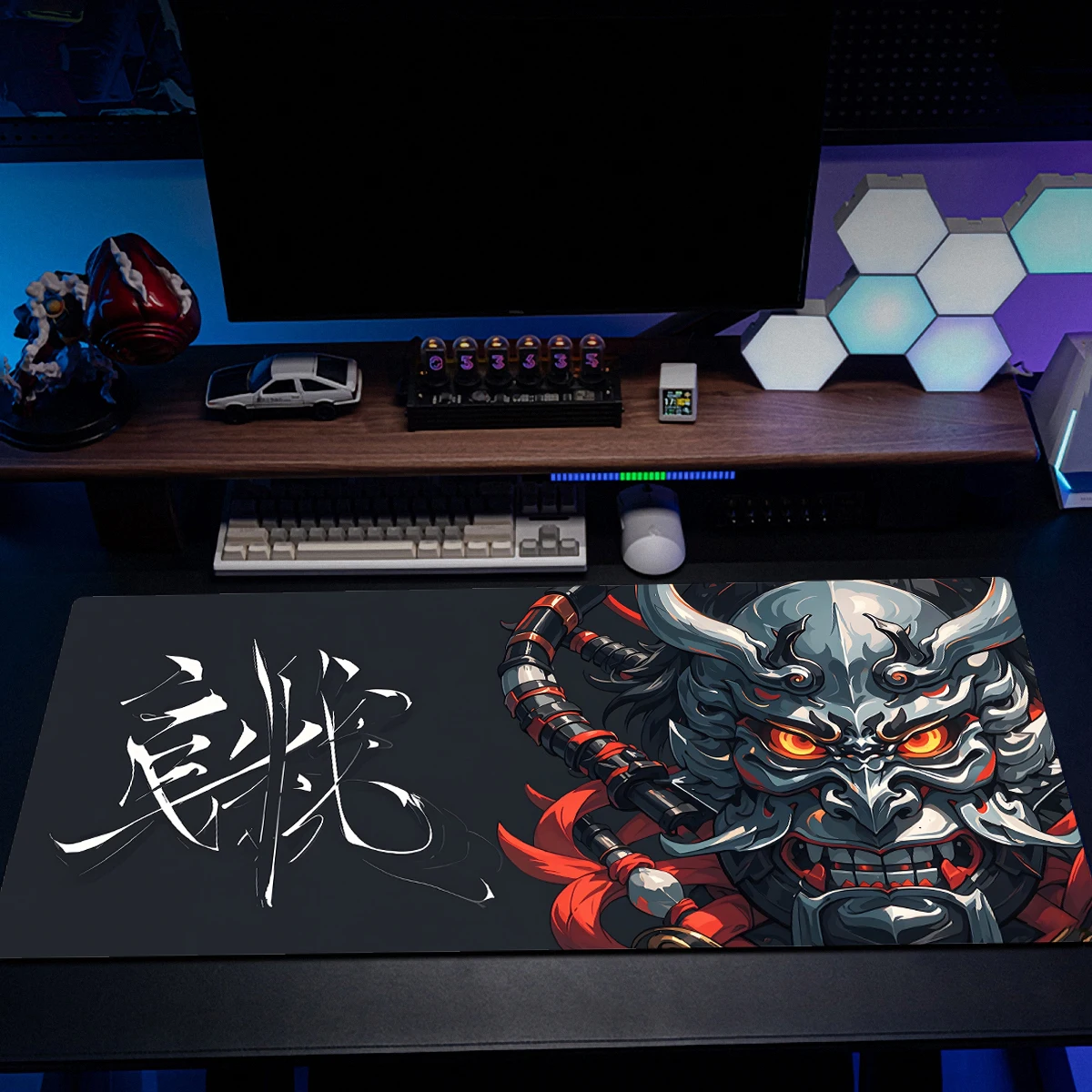 Black soiled mouse pad 90x40cm super large locking gaming mats Rubber non-slip table mat anti-fouling surface FPS/MOBA special