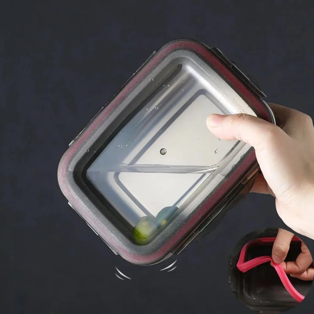 Portable 304 Stainless Steel Lunch Box Leak Proof Microwave Safe For Commute Fridge Safe Eco Friendly Food Container - view 3
